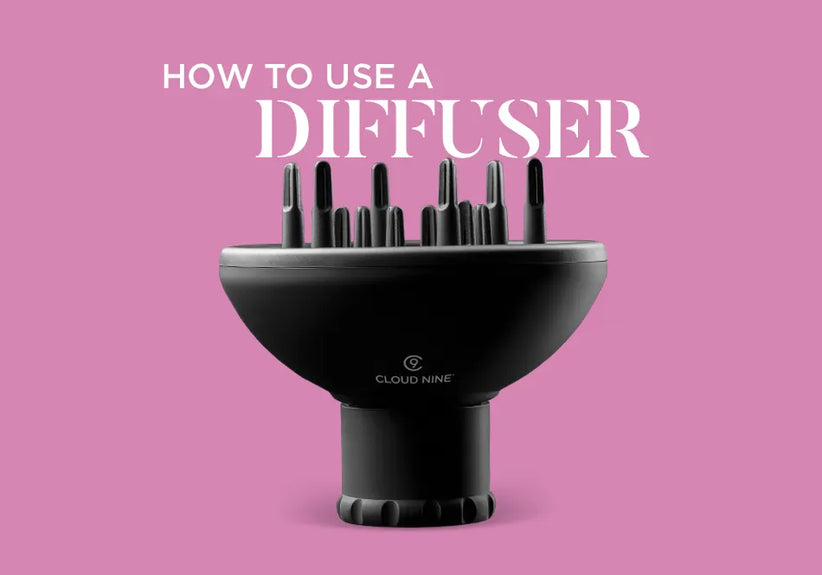 How to use a hair diffuser