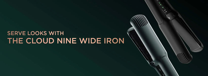 Serve Looks With The CLOUD NINE Wide Iron